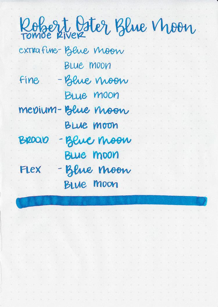 Robert Oster Shake N Shimmy Blue Moon Mürekkep