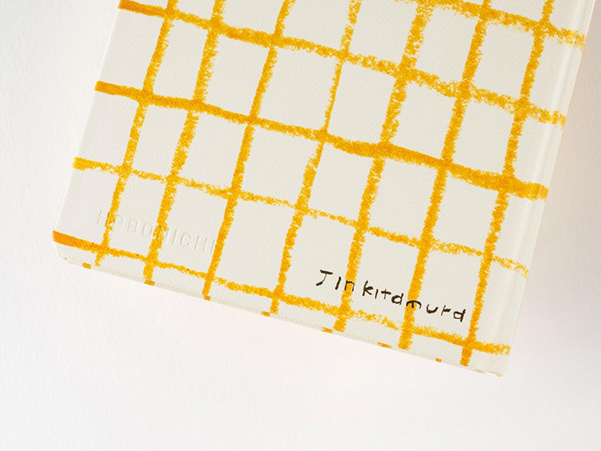 Hobonichi Weeks Japanese Version 2024 Jan. Start Jin Kitamura Love It Panda Yellow Plaid