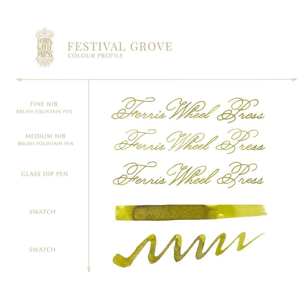 Ferris Wheel Press 38 ml Şişe Mürekkep Festival Grove
