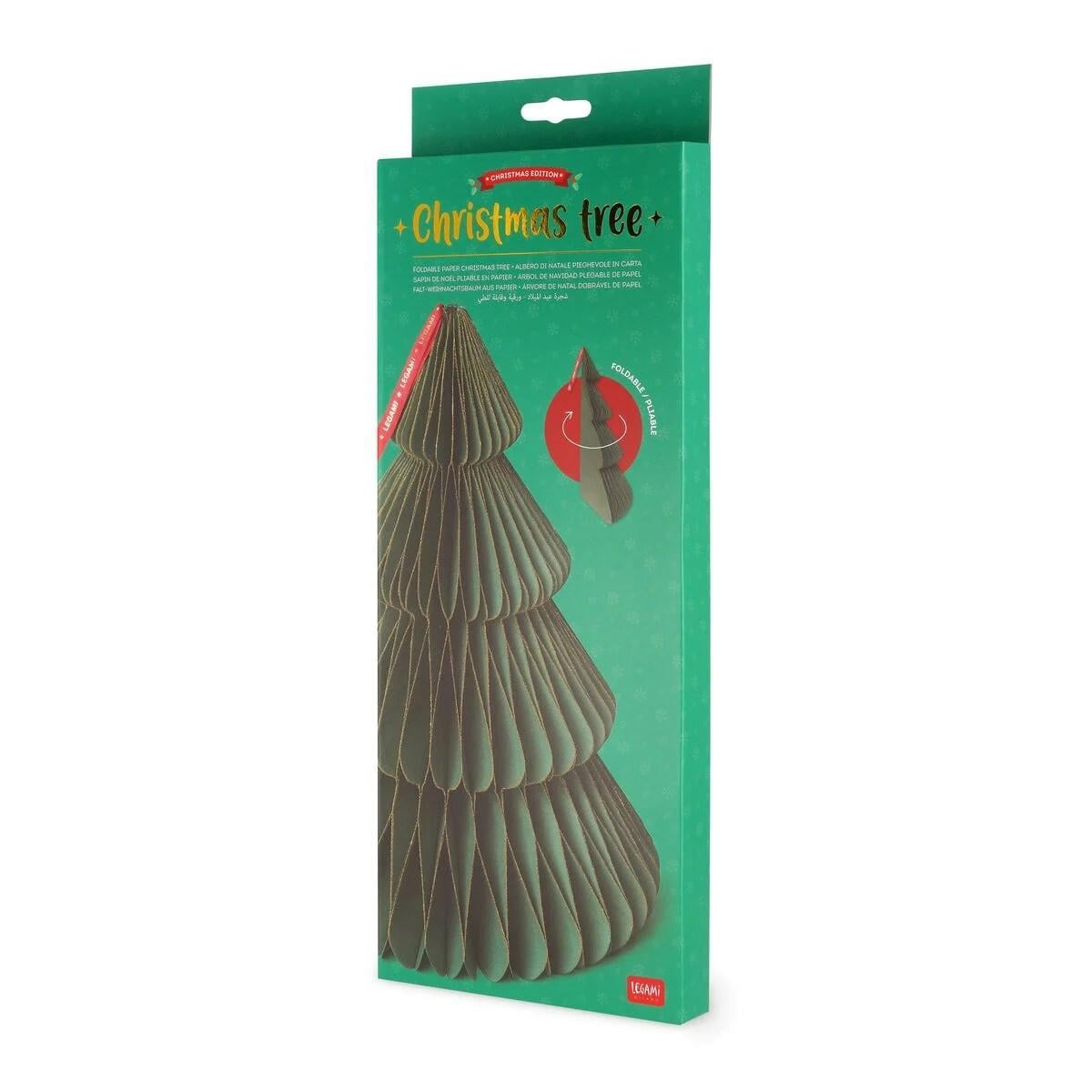Legami Foldable Paper Christmas Katlanabilir Yılbaşı Ağacı Süsü