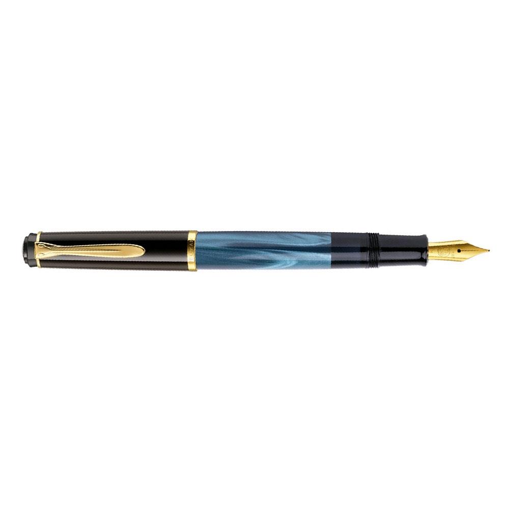 Pelikan Classic M200 Sedef Mavi Dolma Kalem F Uç