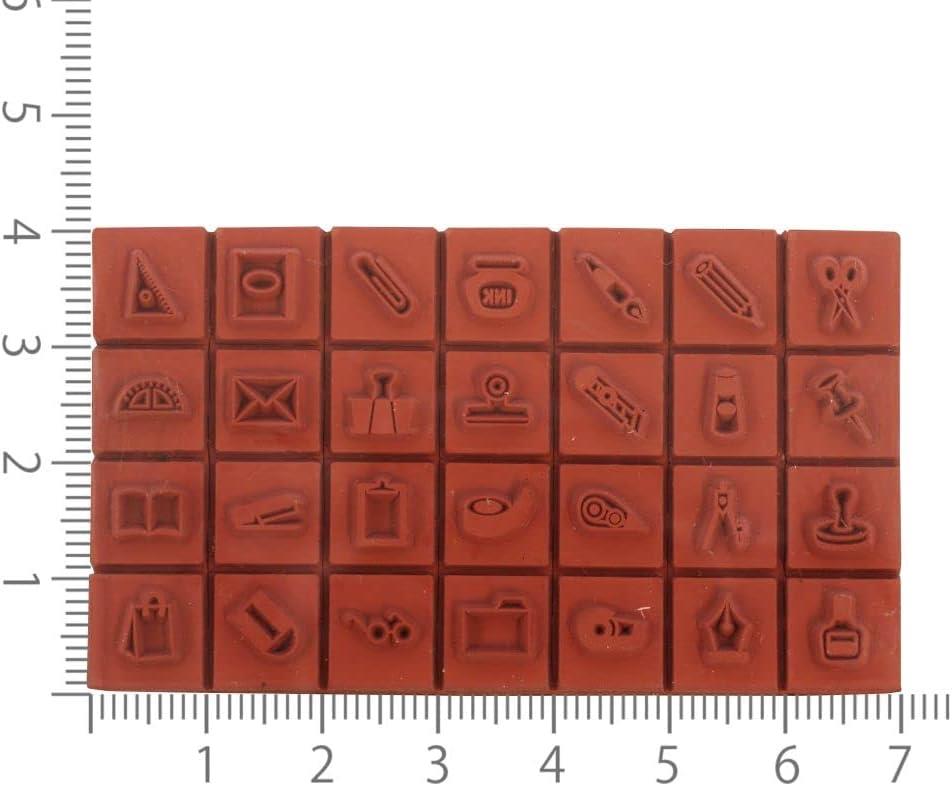 Kodomo No Kao Petit Moji Stamp Set  28'li Damga Seti Stationery