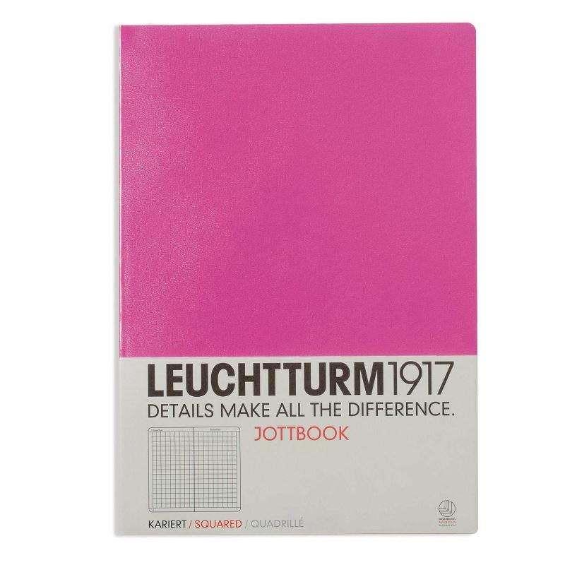 Leuchtturm1917 Jottbook A4 Kareli Pembe Kapak 341500