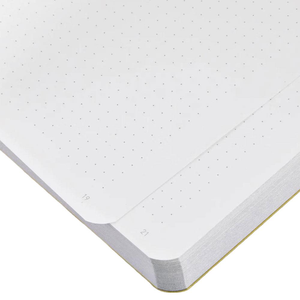 Nuuna L Gri Noktalı Defter Boat Yellow