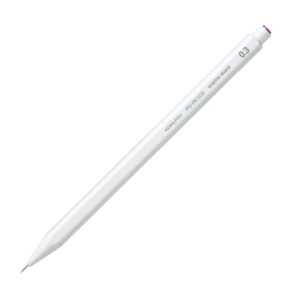 Kokuyo Mechanical Pencil Enpitsu Sharp 0.3mm White
