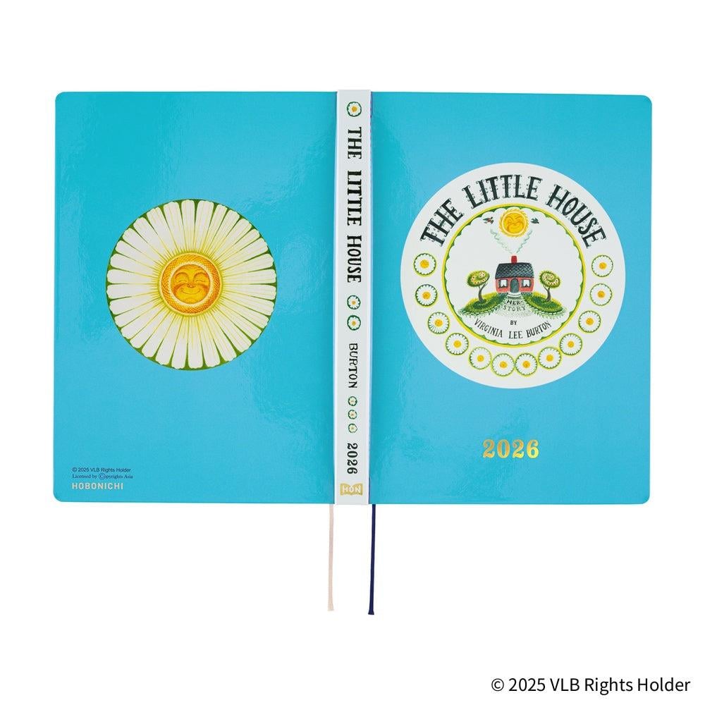 Hobonichi Techo Ajanda HON - A5 English - Virginia Lee Burton: The Little House - 2026 Jan Start