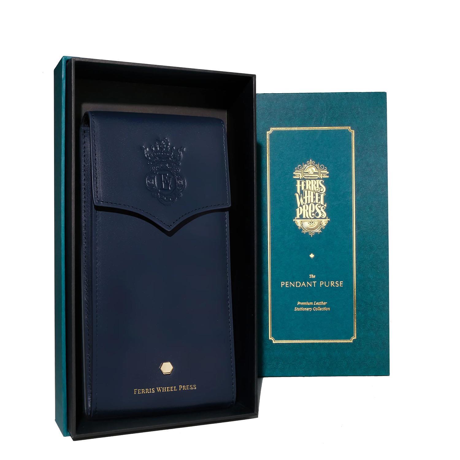 Ferris Wheel Press The Pendant Purse Deri Çanta Navy