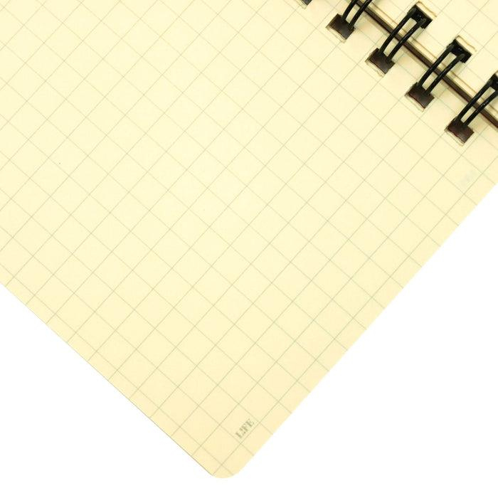 Life Noble Japon Dolma Kalem Uyumlu Mini Telli Defter A7 Kareli N70