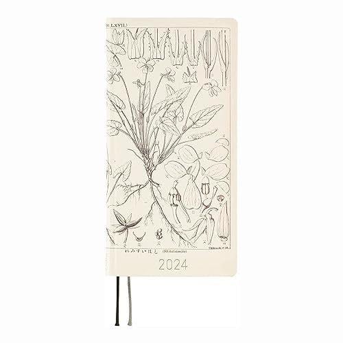 Hobonichi Weeks Japanese Version 2024 Jan. Start Tomitaro Makino/Shihai Sumire