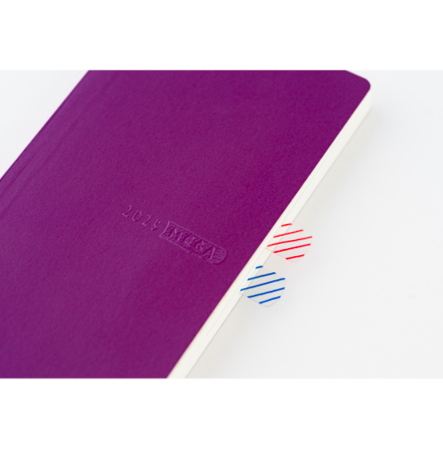 Hobonichi Techo Weeks B6 Deri Kapak Slim  Colors:  Rich Purple