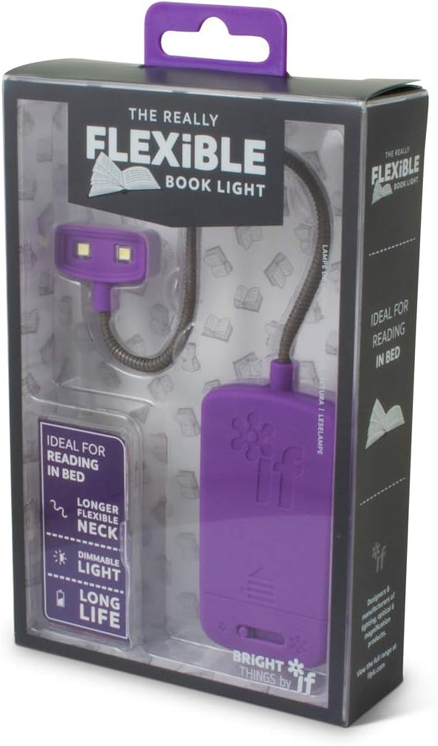 IF Flexible Kitap Okuma Lambası Mor 39803
