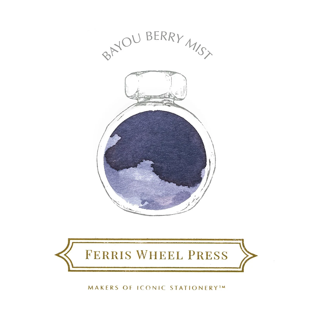 Ferris Wheel Press 38 ml Şişe Mürekkep Bayou Berry Mist