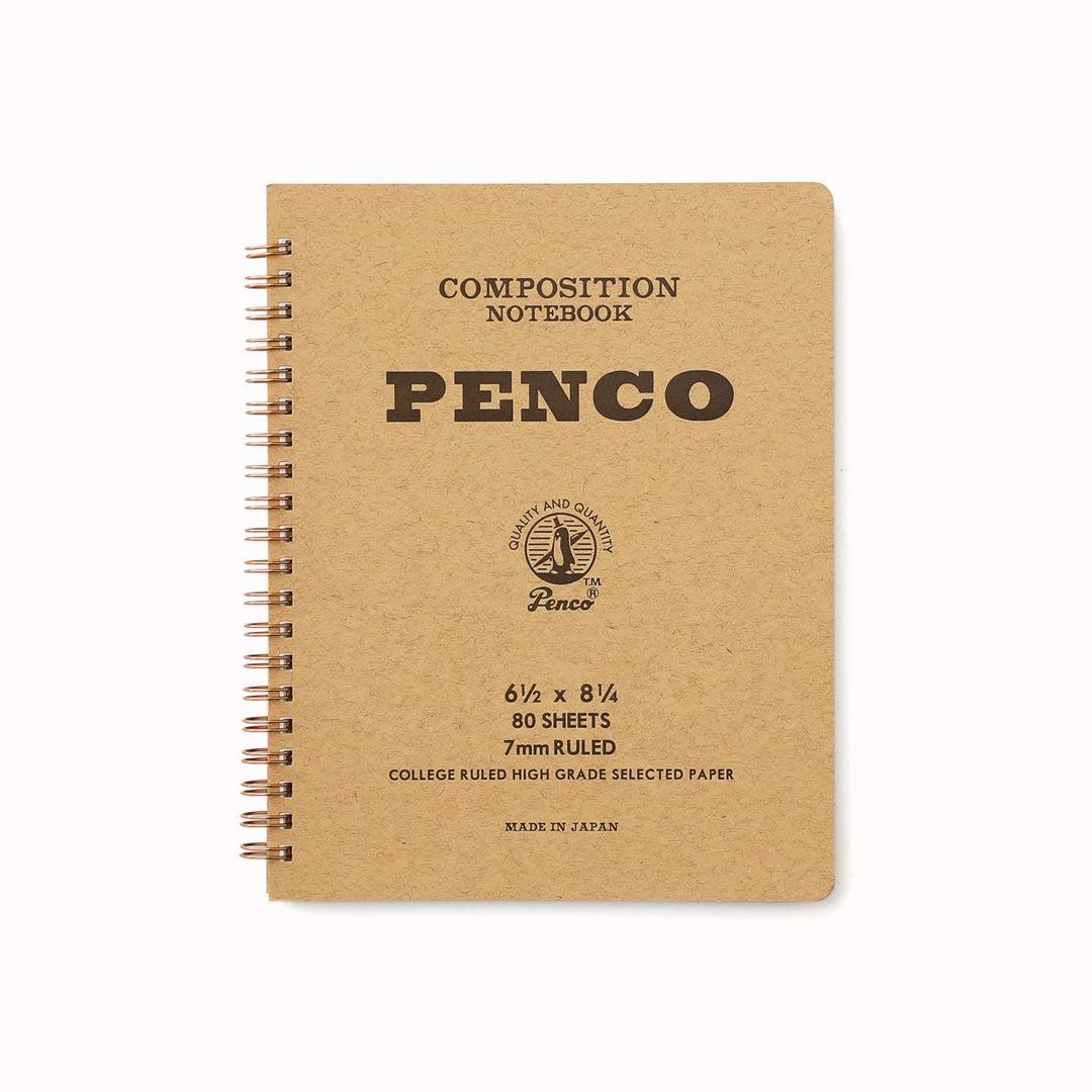 Penco Coil Composition Notebook Natural A5 Çizgili Telli Defter