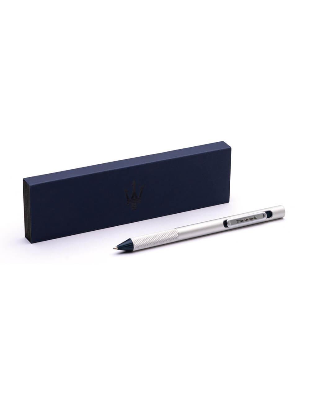 Pininfarina Maserati Collection Slider Tükenmez Kalem Silver Blue