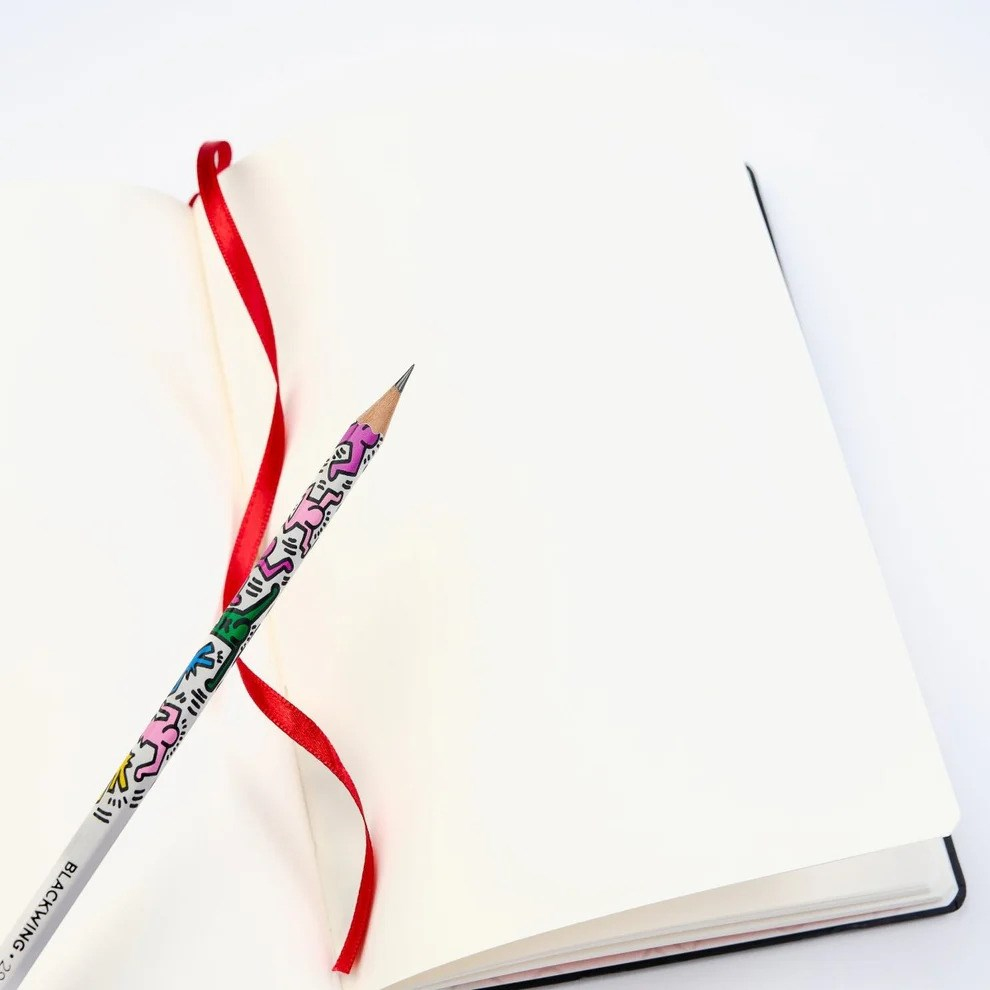 Blackwing x Keith Haring Special Edition 160 Sayfa A5 100gsm Defter ve Kalem 