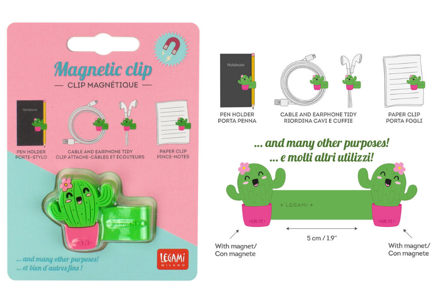 Legami Cactus Klips Set