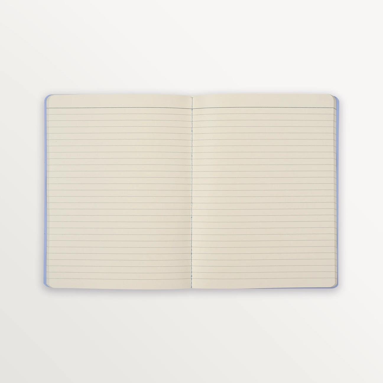 EPISODE MODERN FLORALS ANEMONE & STRIPE SET OF 2 B5 NOTEBOOKS