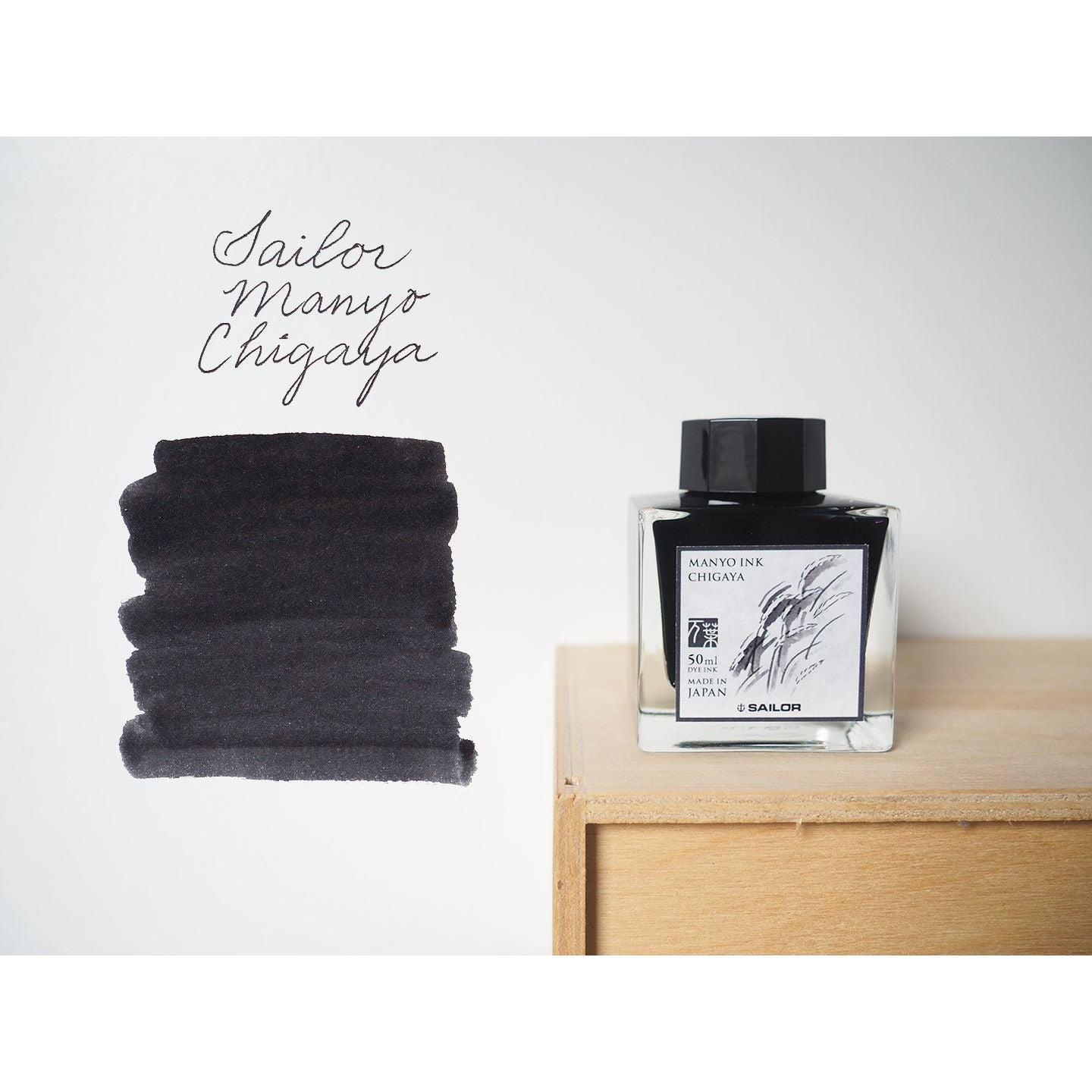 Sailor Manyo Ink Colours Dolma Kalem Mürekkebi Chigaya 50 ml 