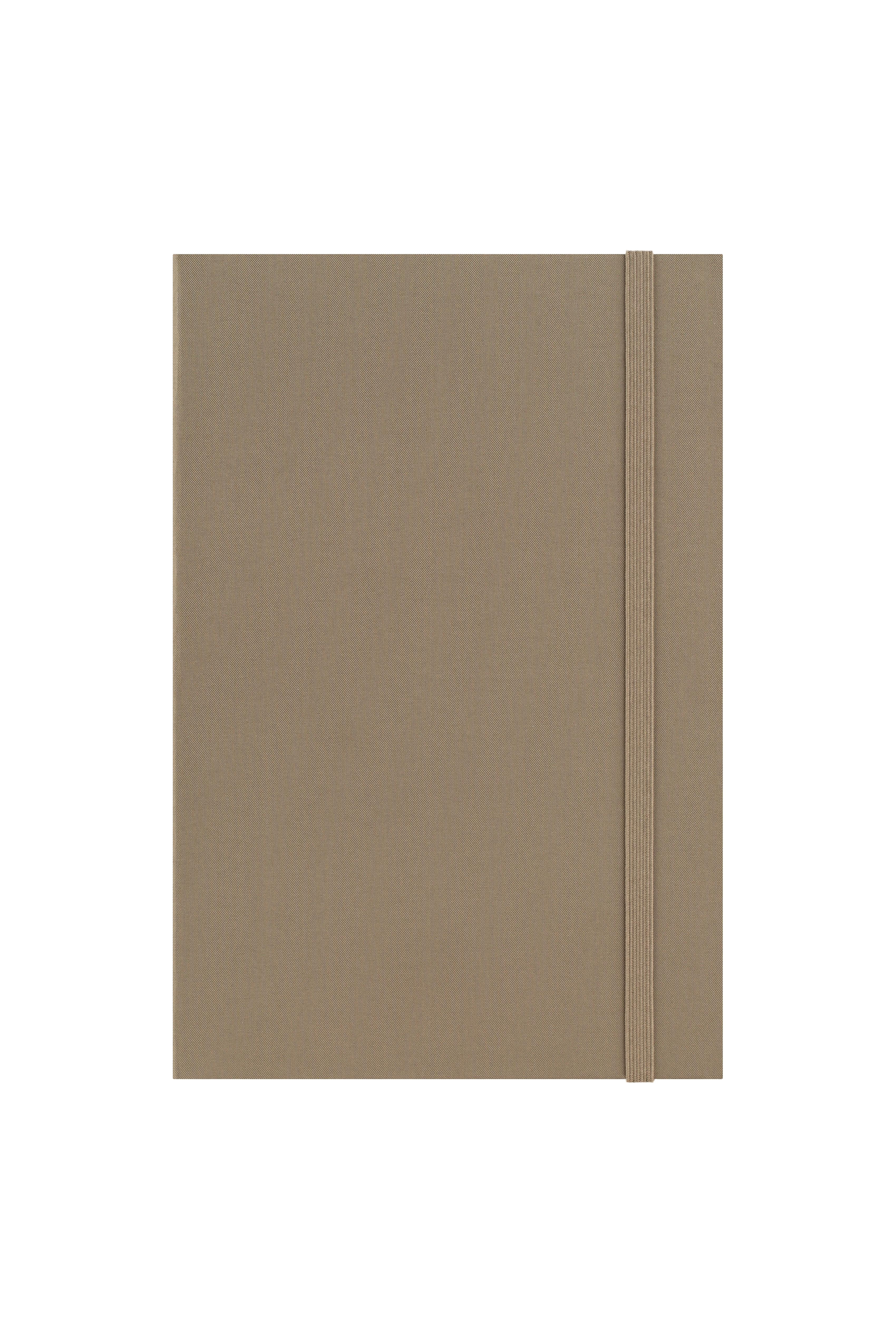Laton Kokea A5 Keten Kumaş Sert Kapaklı Defter Light Brown