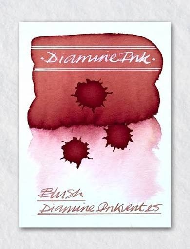 Diamine Inkvent Teal Calender Blush Standard Mürekkep