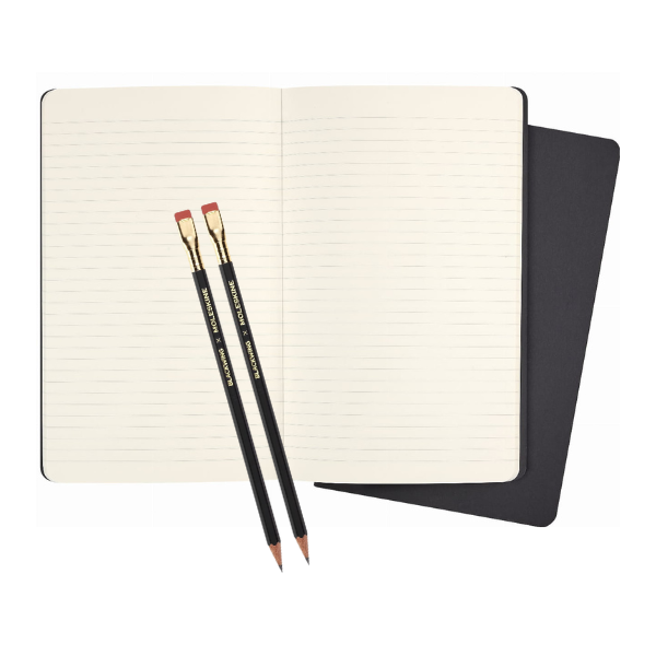 Blackwing x Moleskine Çizim Seti Cahiers & Pencils  A5 2'li Defter ve Kalem 