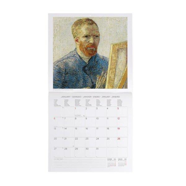 Legami 2025 Van GoghWall Calendar 30 x 29 cm Duvar Takvimi