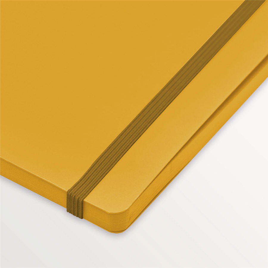 Episode Colourblock Uno Topaz Yellow A5 Perfect Bound Defter