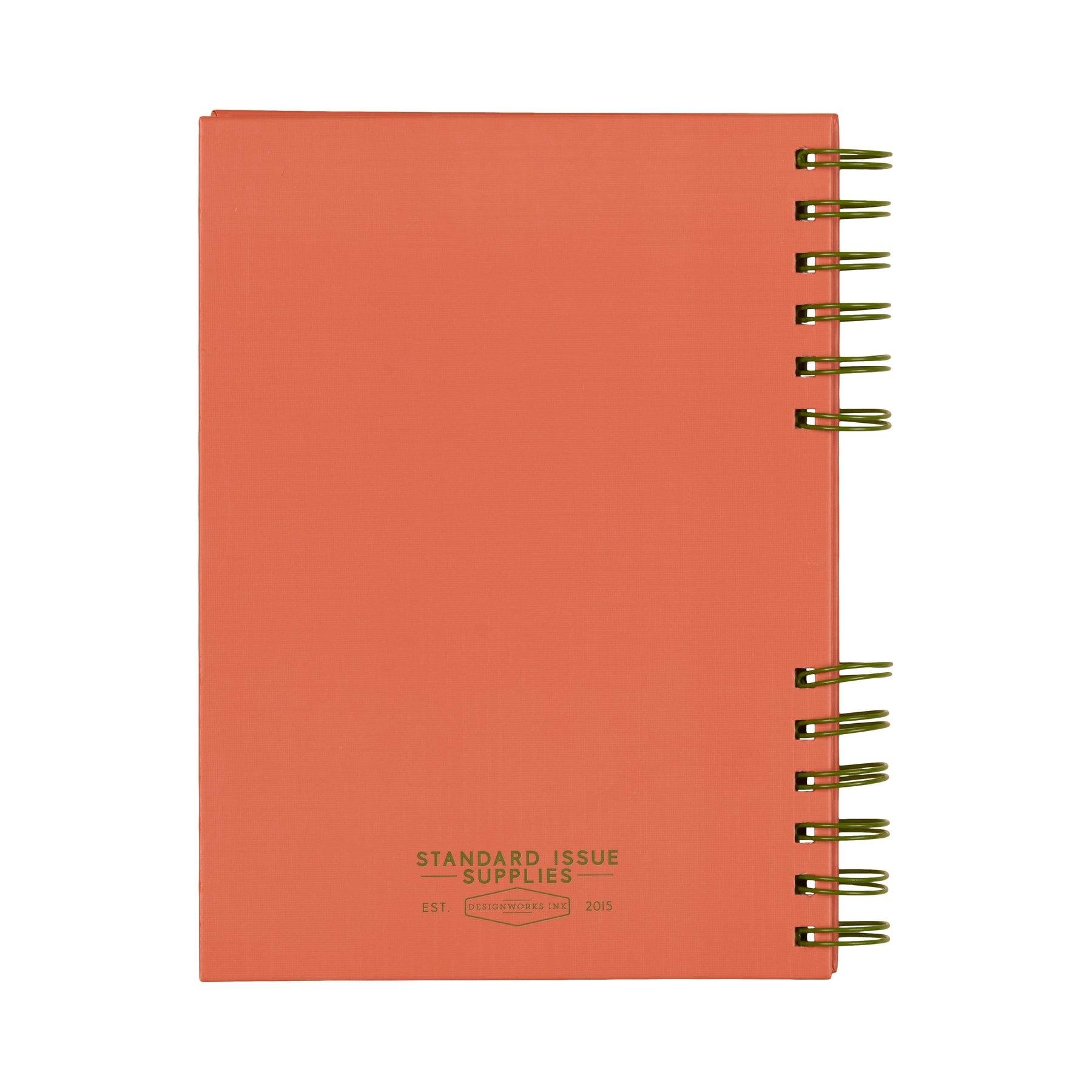 DesignWorks Ink Standart Issue Defter - Army Green & Chili