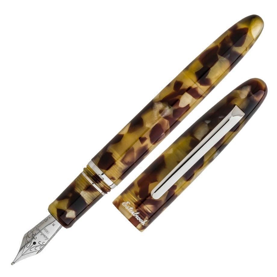 Esterbrook Estie Dolma Kalem Tortoise Palladium Extra Fine