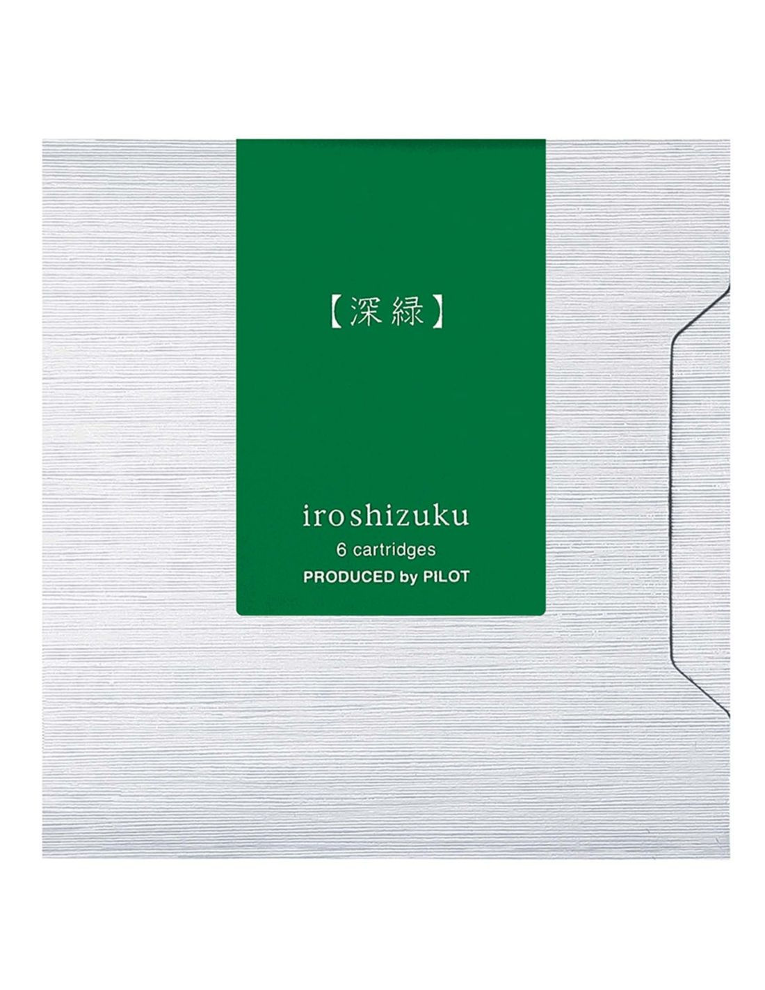 Pilot Iroshizuku 6'lı Dolma Kalem Kartuşu Shin Yoku