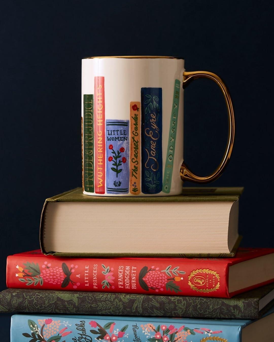 Rifle Paper Co. Book Club Mug Kupa