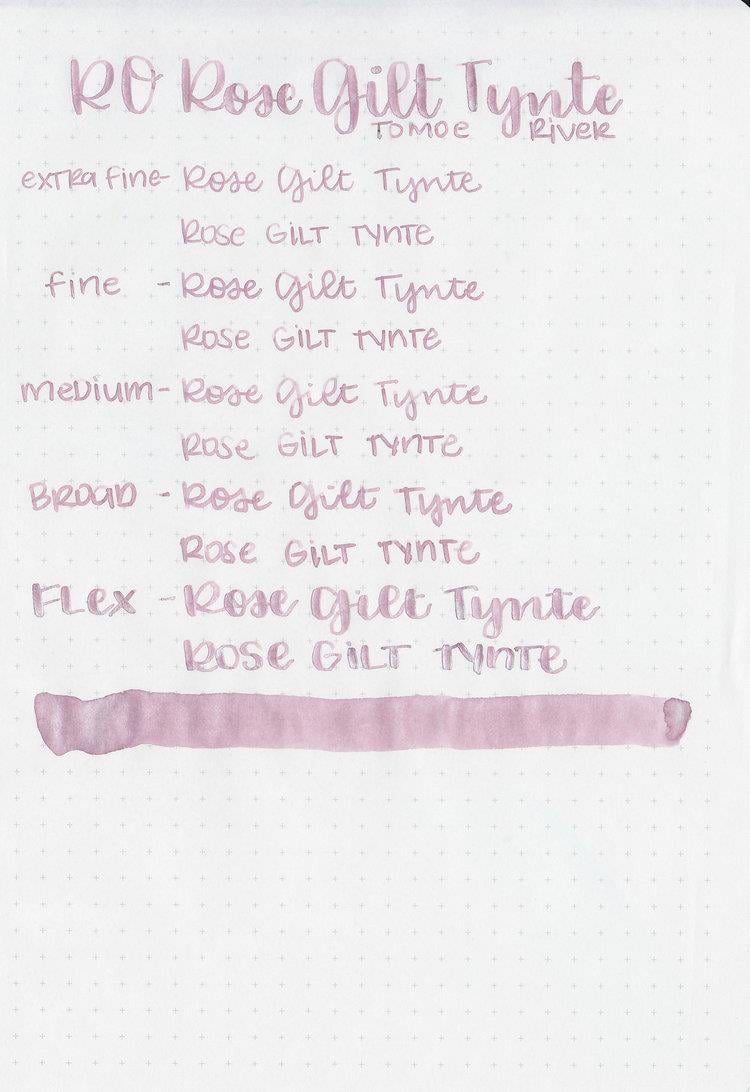 Robert Oster Shake N Shimmy Rose Gilt Tynte Mürekkep