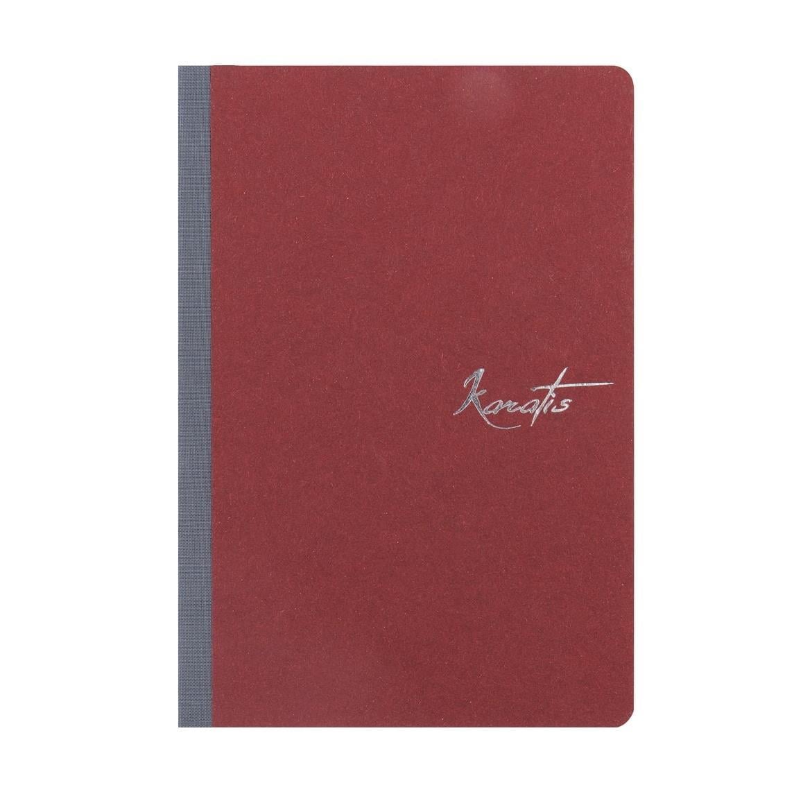 Karatis Tomoe River Kağıdından 19*26 cm Dolma Kalem Uyumlu Defter Sumac