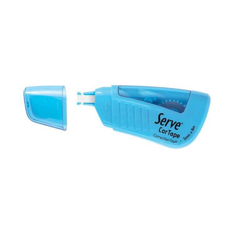 Serve Cortape 5mmx8mt Şerit Silici Neon Mavi