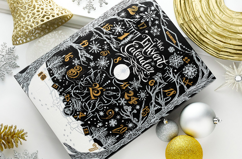 Diamine Inkvent Calendar 2024 Black Edition Mürekkep Seti