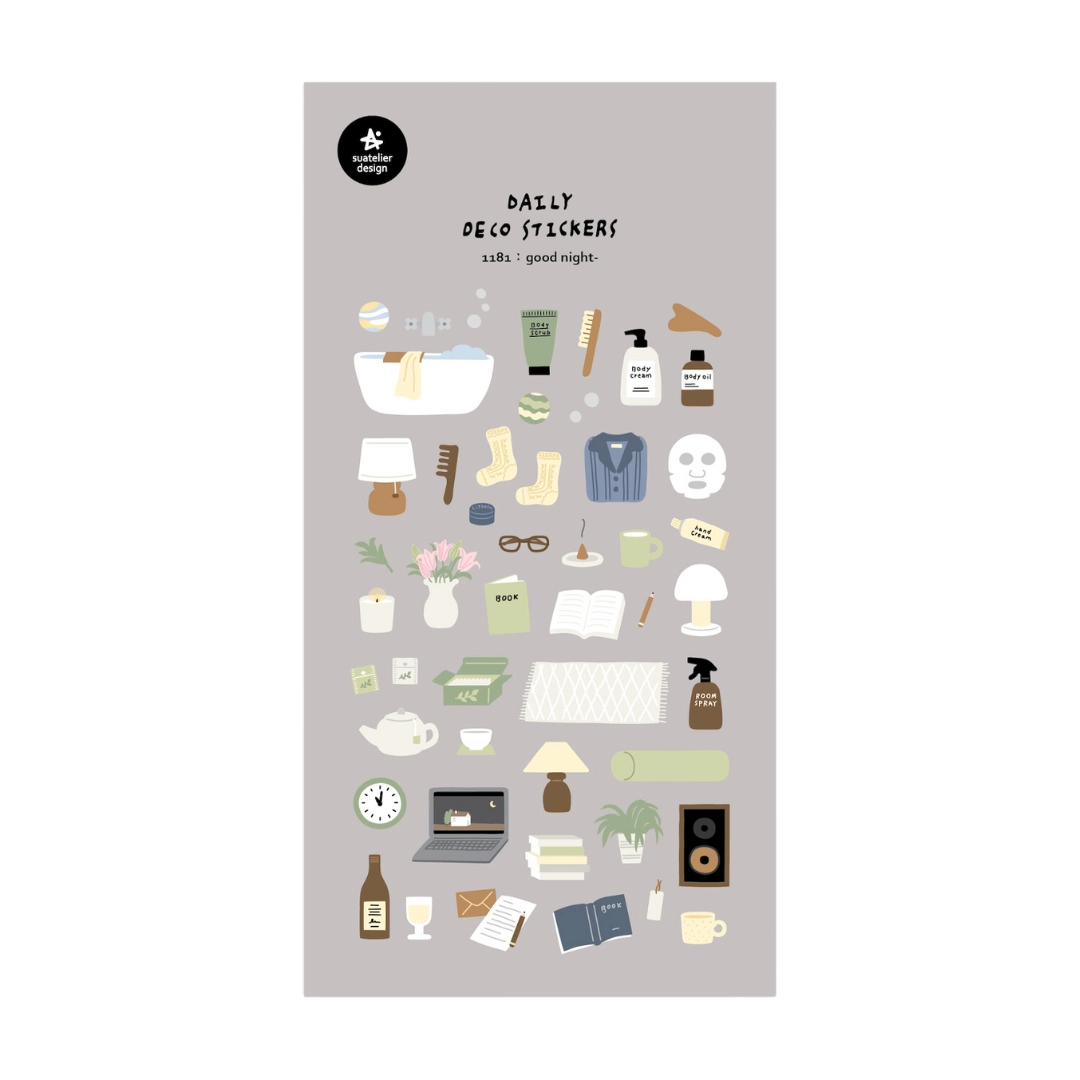 Suatelier Deco Sticker Good Night