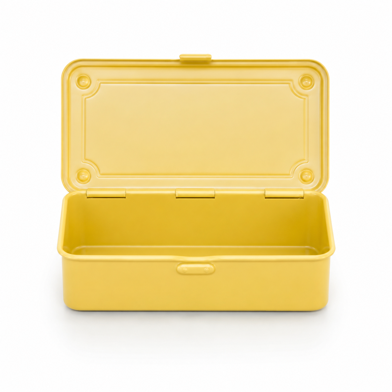 Toyo Steel T-190 Tool Storage Box Italian Yellow Metal Saklama Kutusu