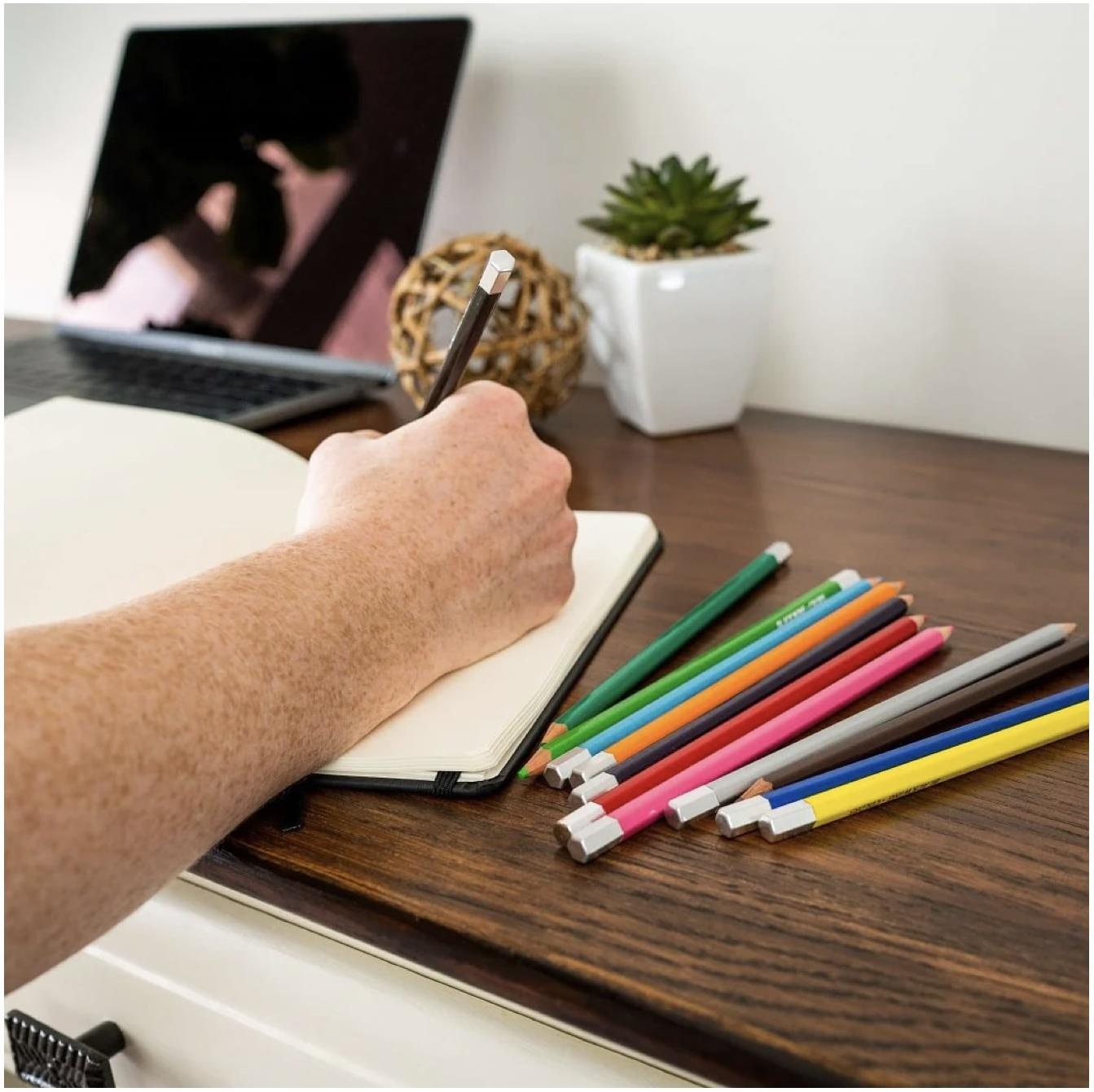 Palomino Blackwing Colors Renkli Ahşap Gövdeli 12'li Kalem Seti 