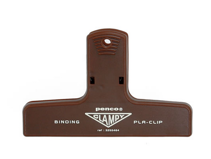 Penco Clampy Plastic Klips Kahverengi