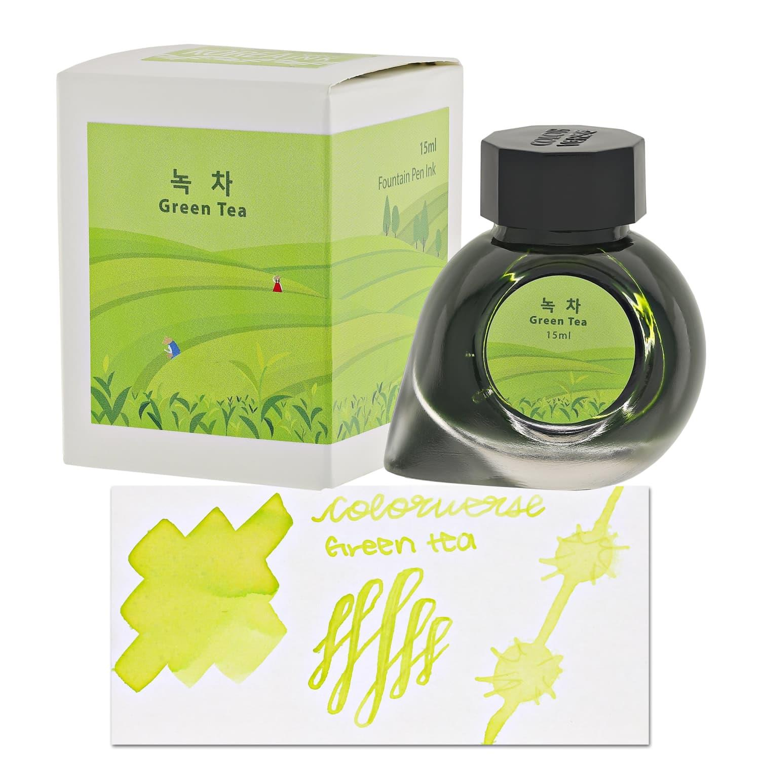 Coloverse Project Ink No.050 녹차(Green Tea) (15ml) Mürekkep