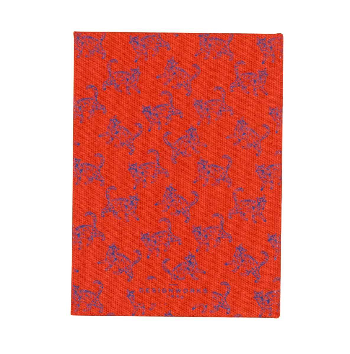 DesignWorks Ink Retro Kapaklı Not Defteri - Kırmızı