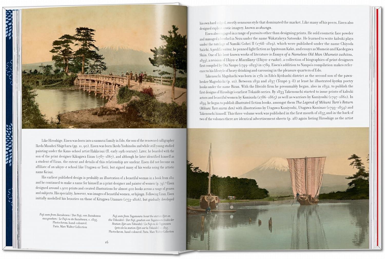 Taschen Hiroshige & Eisen. The Sixty-Nine Stations along the Kisokaido. 40th Ed.
