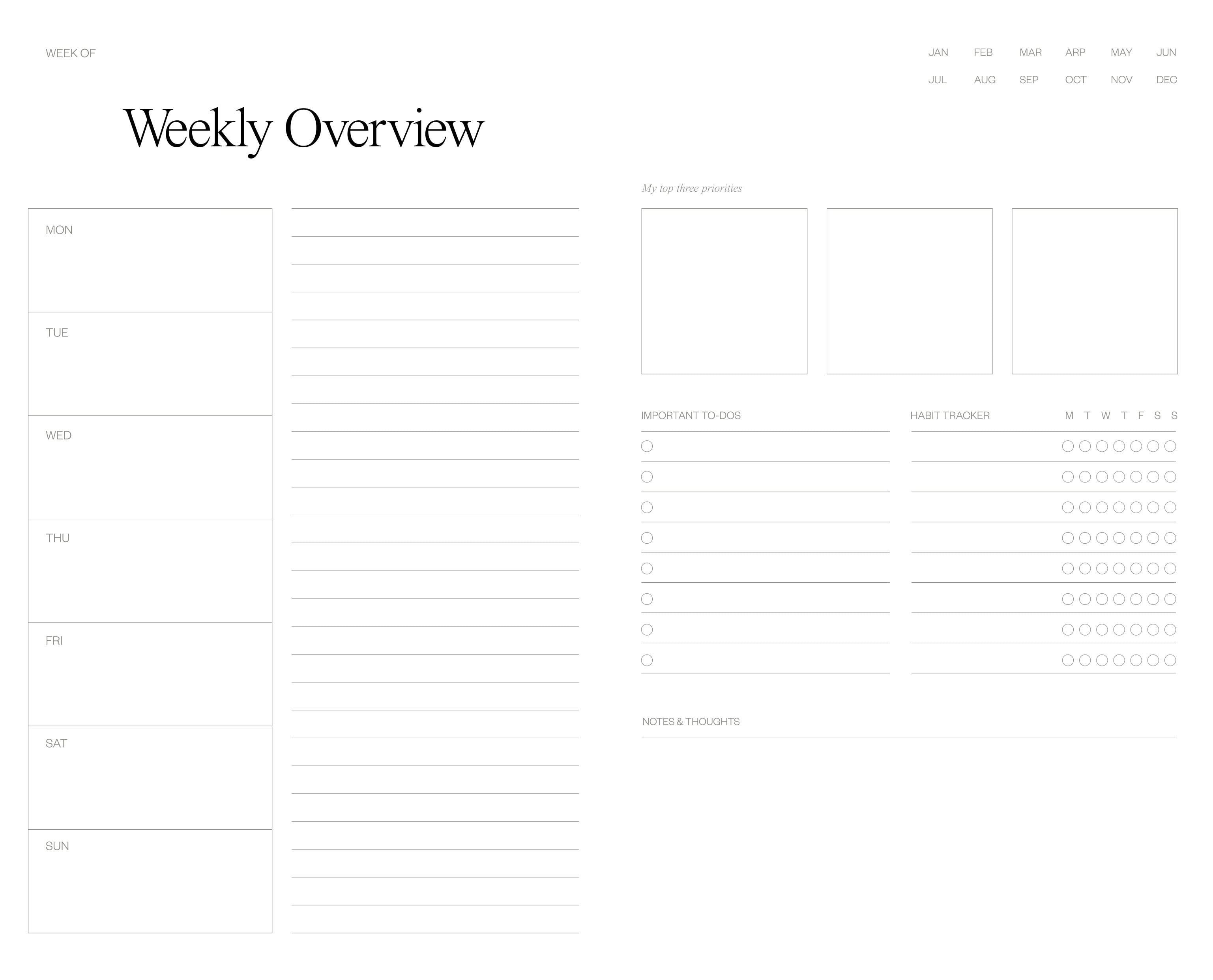 Fundaze Özel Tasarım Daily Planner Lila