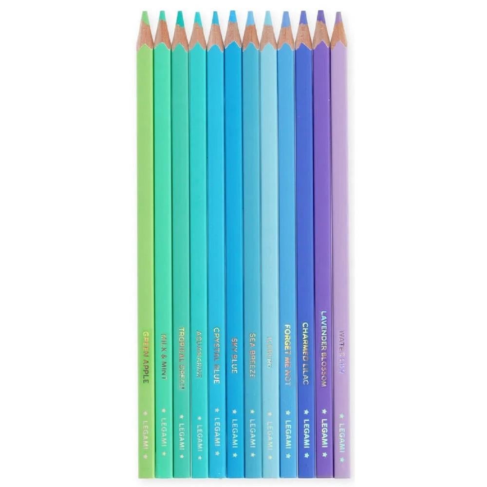 Legami Live Colourfully 12'li Renkli Kalem Seti Okyanus