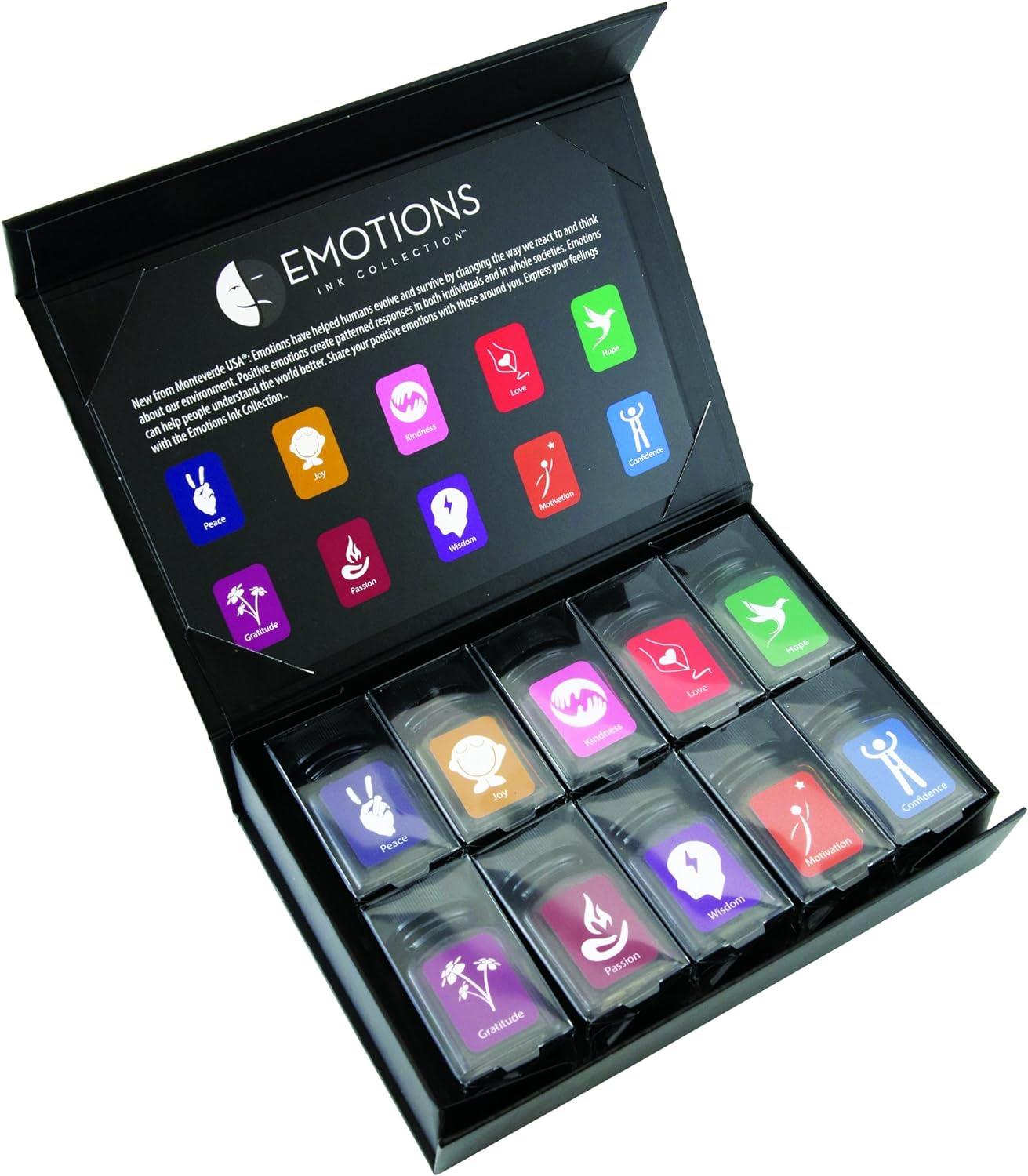 Monteverde Emotions Ink Collection 10'lu Mürekkep Hediye Seti 