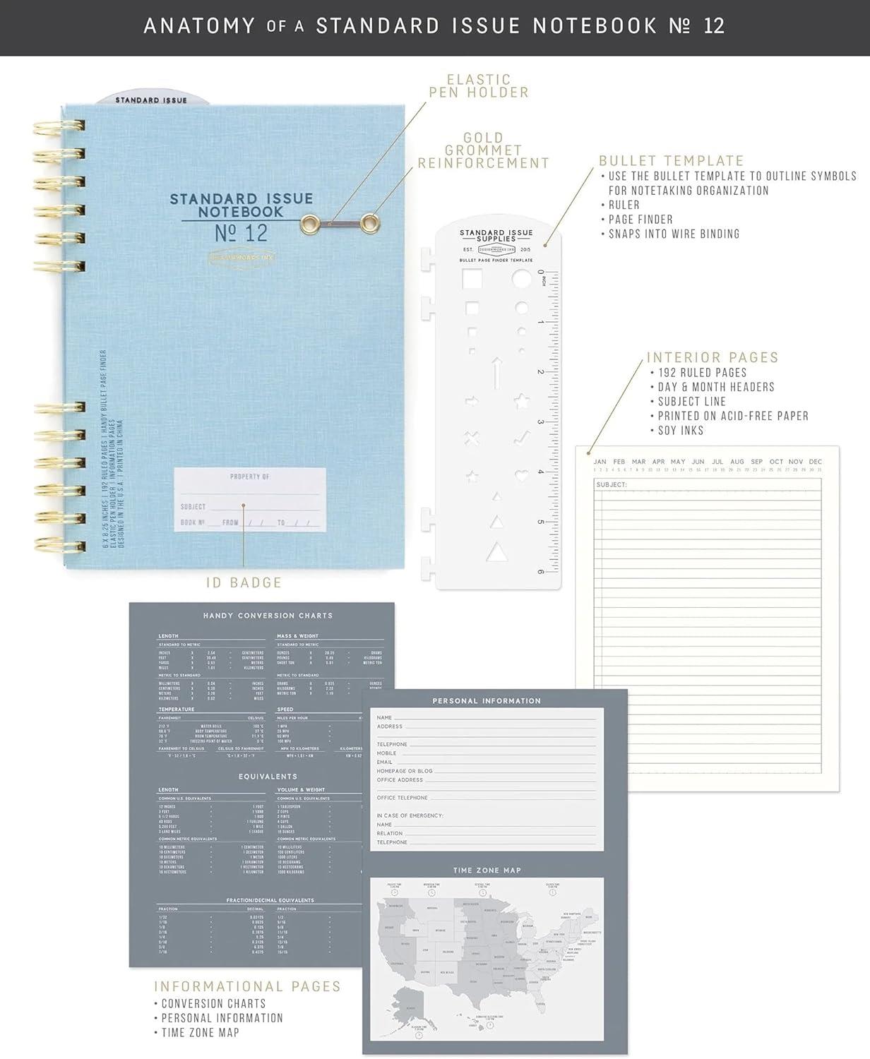 DesignWorks Ink Standart Issue Defter - Black