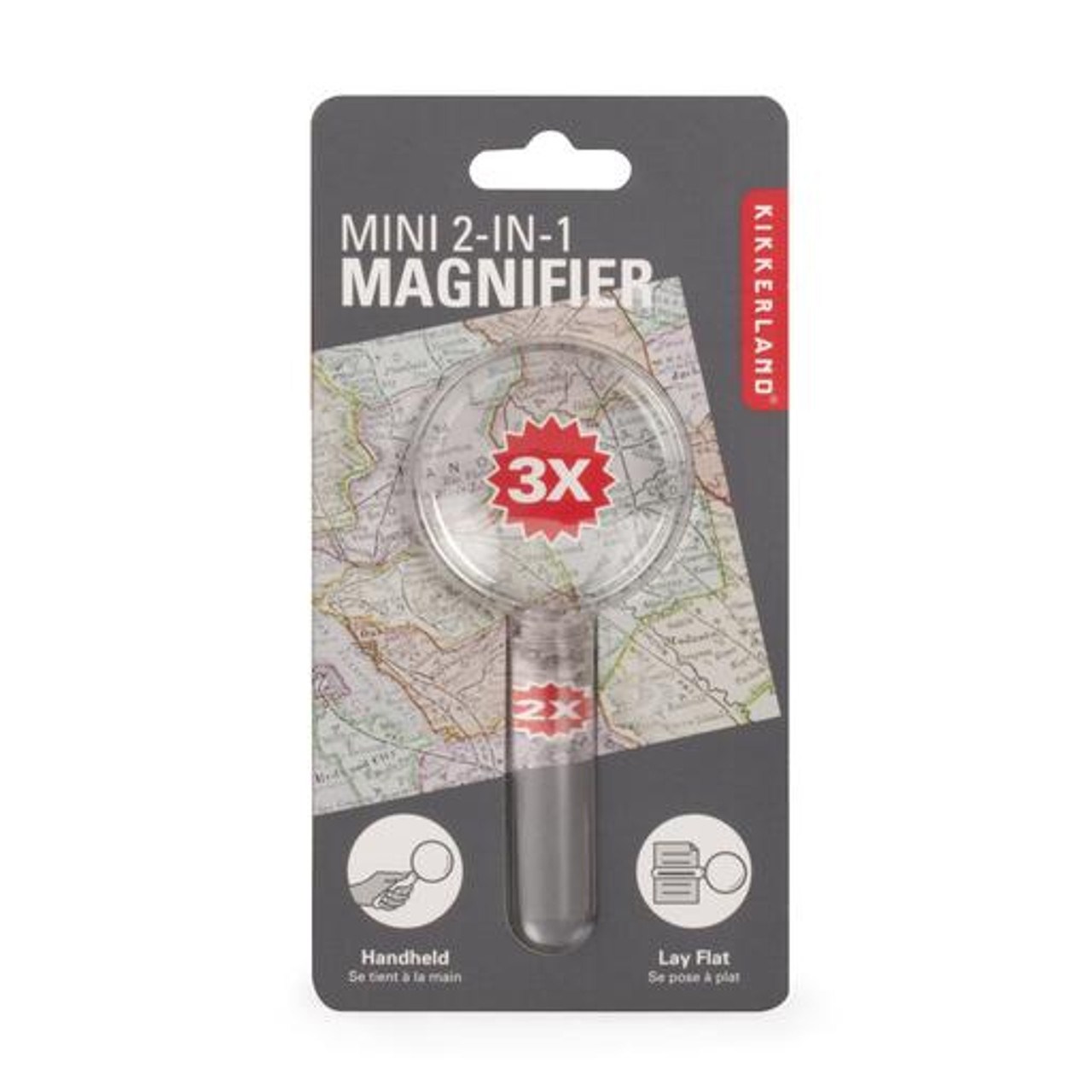 Kikkerland İkili Büyüteç 3X-2X