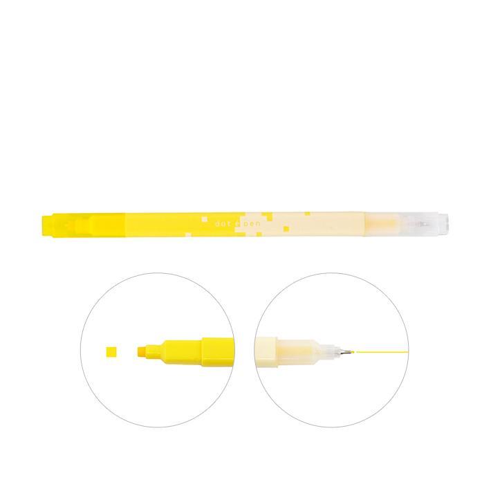 Sun-Star Dot e Pen Çift Başlıklı Kalem Sarı
