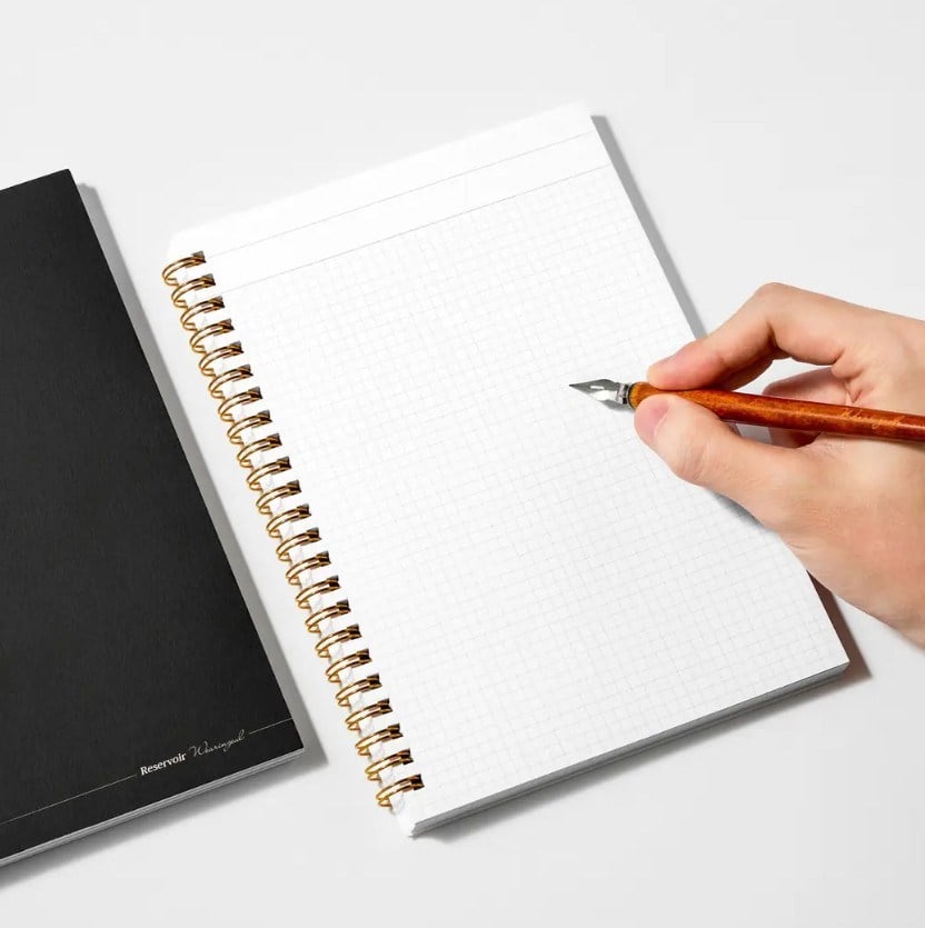 Wearingeul A5 Reservoir Ring Note Defter Kareli 