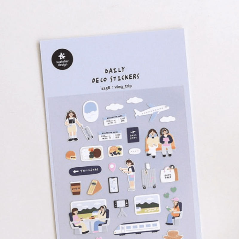 Suatelier Deco Sticker Vlog_Trip